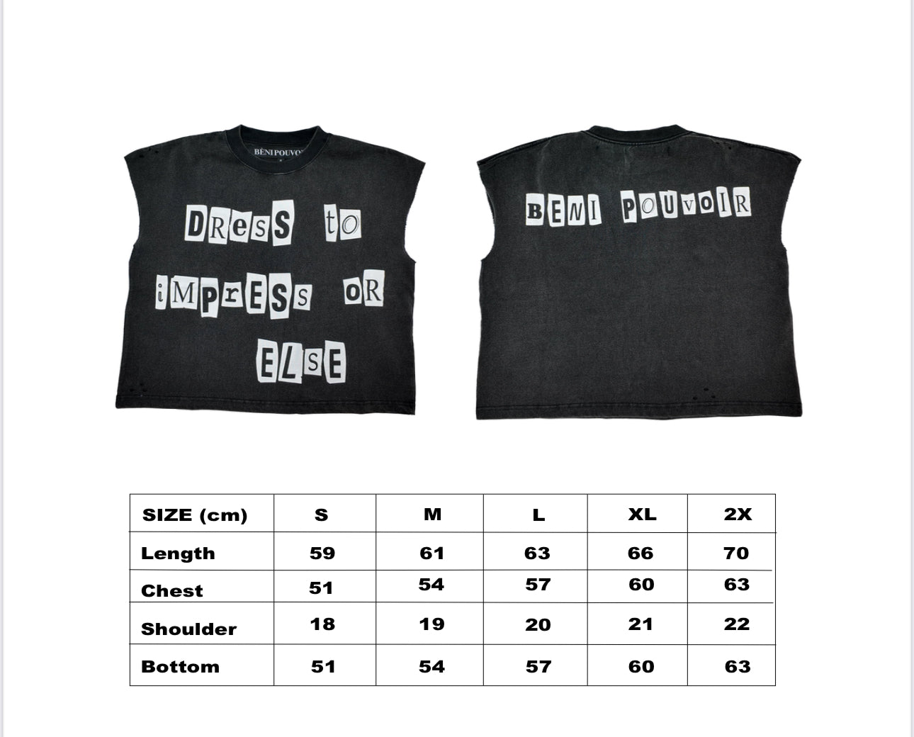 Sleeveless Shirt