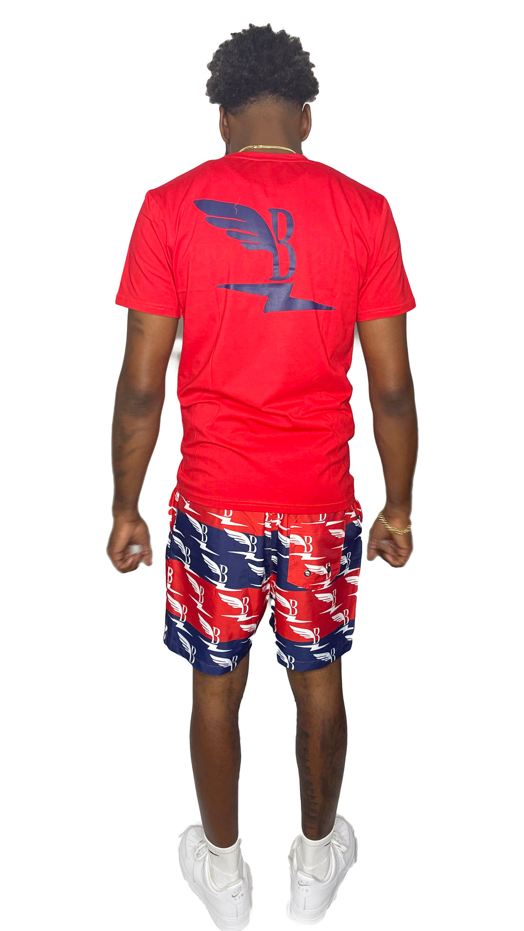 Beni Flag Swim Trunks