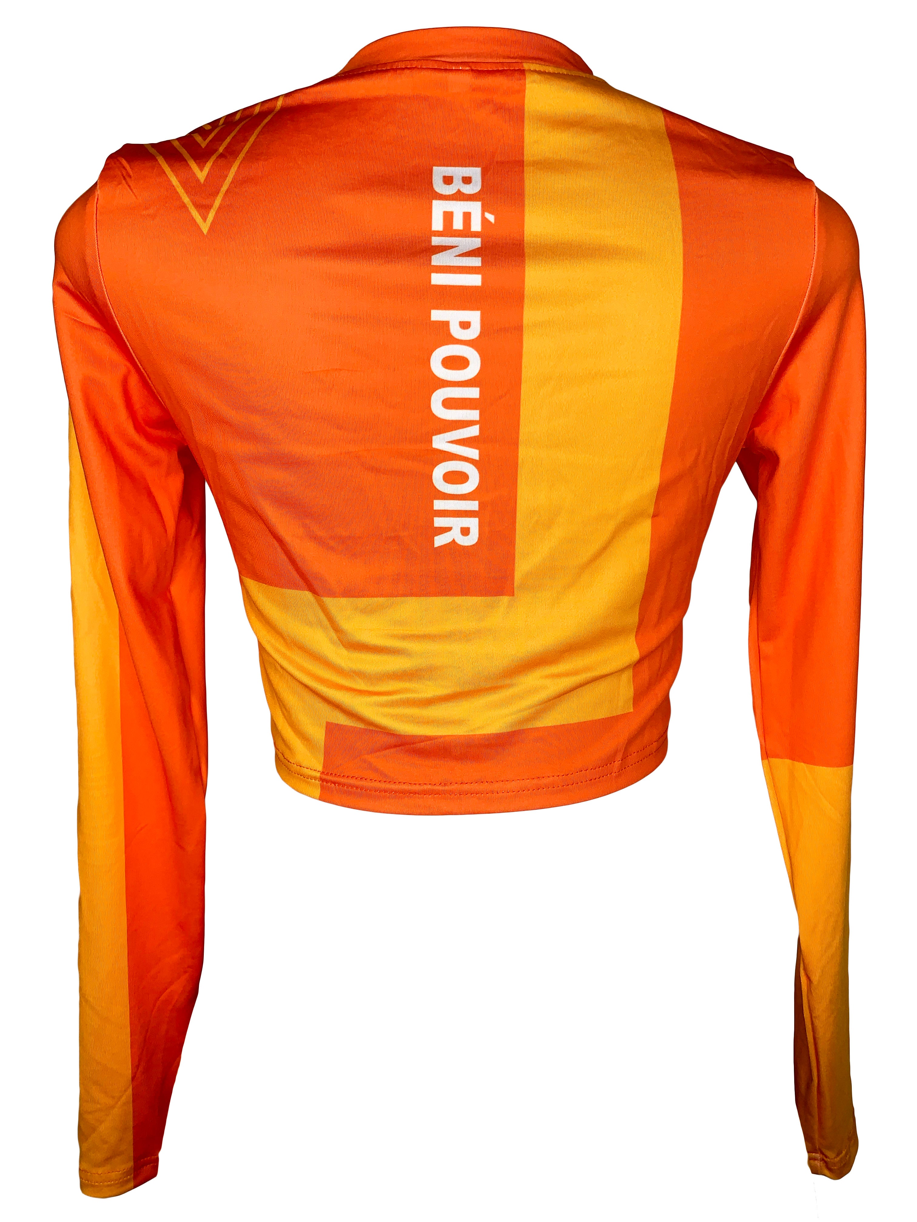 Two Tone Cropped Top