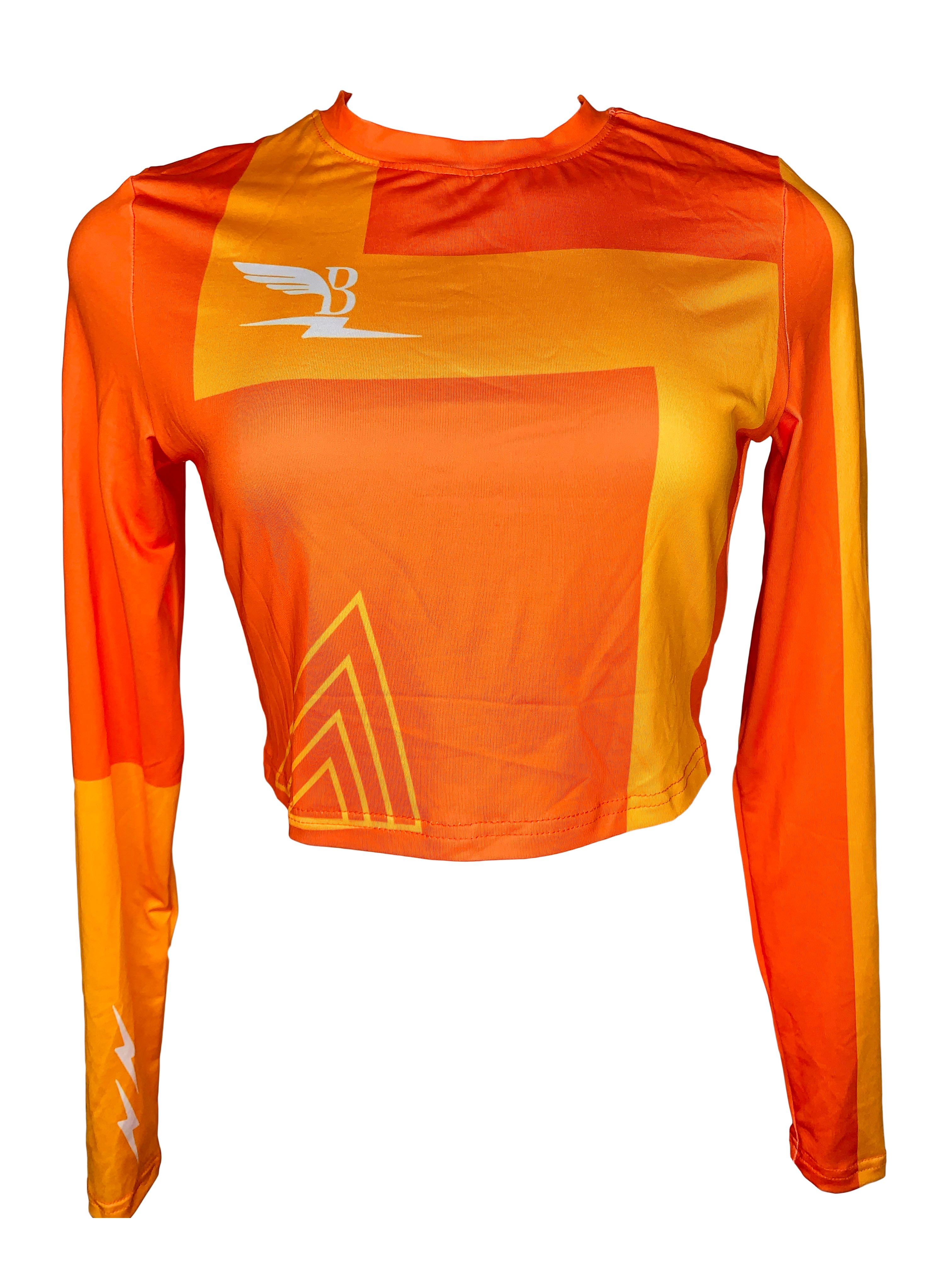 Two Tone Cropped Top