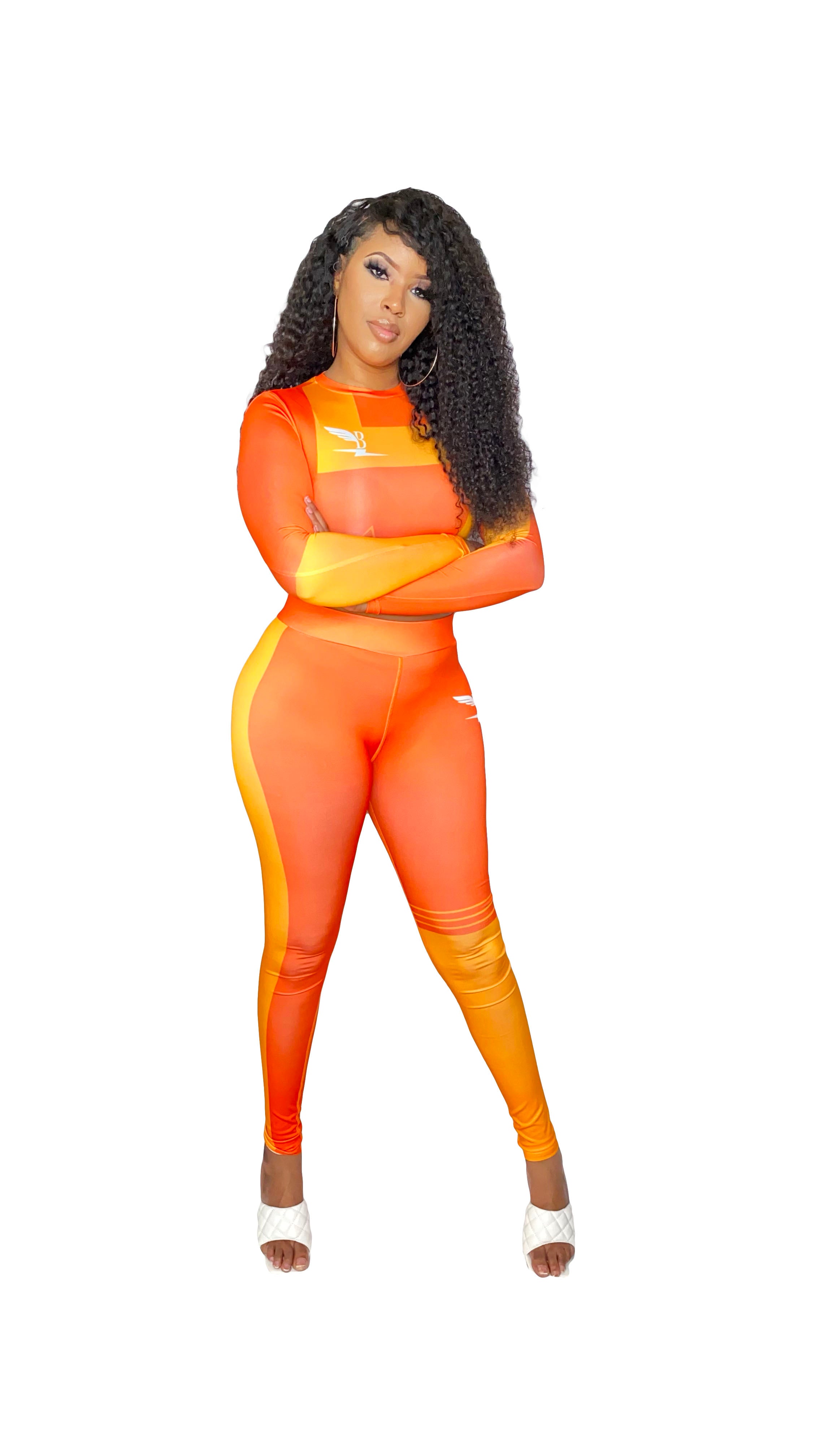 Two Tone Cropped Top